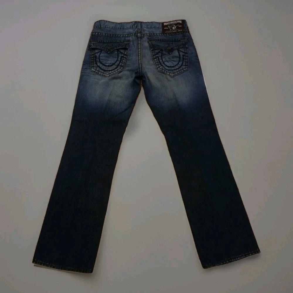 Vintage True Religion Ricky Super T Jeans Men's Size 38 x 36 Made in USA Thick